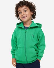 23S3-057 H&M Hooded Jacket - Áo Khoác - Áo lạnh - Áo len bé trai