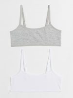 23S3-045 H&M 2-pack Short Jersey Tops - Phụ kiện & giày dép cho bé