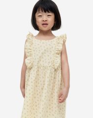 23S4-009 H&M Seersucker Dress - 6 tuổi