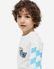 23S4-029 H&M Printed T-shirt - Áo thun bé trai