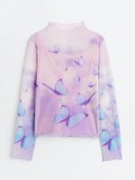 23S4-020 H&M Long-sleeved top - 12-14 tuổi
