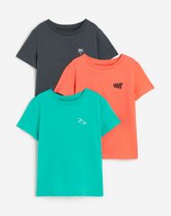 23O1-065 H&M 3-pack T-shirts - 5 tuổi