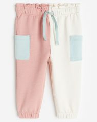 23O2-002 H&M Cotton Joggers - Quần dài, quần Jean, legging bé gái