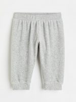 23O2-054 H&M Velour Joggers - Quần dài, quần Jean, legging bé trai
