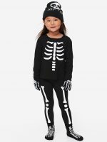 23O2-044 H&M 2-piece Printed Jersey Set - Đồ bộ cho bé trai