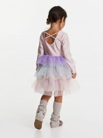 23O2-041 H&M Dress with Tulle Skirt - Váy, đầm bé gái