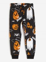 23O2-079 H&M Printed Joggers - Quần dài, quần Jean, legging bé trai