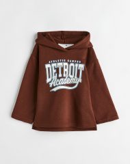 23O2-072 H&M Printed Hoodie - 2 tuổi