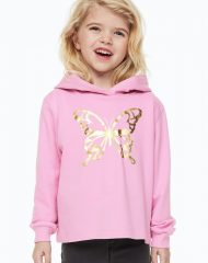 23N1-009 H&M Printed Hoodie - 2-4 tuổi