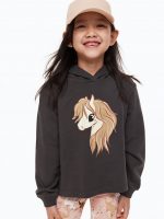 23N1-010 H&M Printed Hoodie - HÀNG GIẢM GIÁ