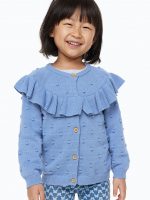 23N1-015 H&M Knit Cardigan - Áo khoác - Áo lạnh - Áo len bé gái
