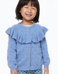 23N1-015 H&M Knit Cardigan - Áo khoác - Áo lạnh - Áo len bé gái