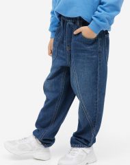 23N1-110 H&M Relaxed Fit Denim Joggers - Quần dài, quần Jean, legging bé trai