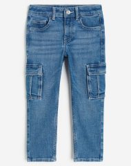 23N1-107 H&M Regular Tapered Fit Jeans - 6 tuổi