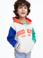 23N1-096 H&M Hooded Jacket - Áo Khoác - Áo lạnh - Áo len bé trai