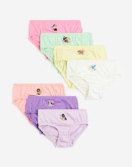 23N1-078 H&M 7-pack Cotton Briefs - 6-8 tuổi