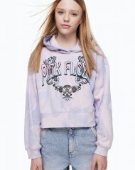 23N1-070 H&M Printed Hoodie - Từ 14 tuổi trở lên