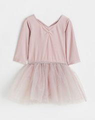 23N1-064 H&M Tulle-skirt Dance Dress - Váy, đầm bé gái