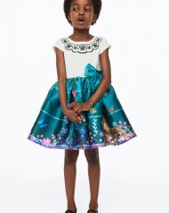 23N1-056 H&M Bow-detail Dress - 6-8 tuổi