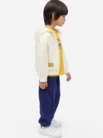 23D1-048 H&M Zip-through Hooded Jacket - Áo Khoác - Áo lạnh - Áo len bé trai