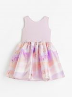 23D2-029 H&M Bow-detail Dress - Váy, đầm bé gái