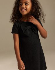 23D2-036 H&M Glittery Dress - Váy, đầm bé gái