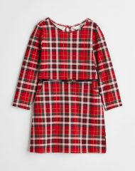 23D2-024 H&M Belted Jersey Dress - HÀNG GIẢM GIÁ