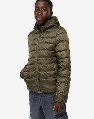 23D2-098 H&M Water-repellent Insulated Jacket - 12-14 tuổi