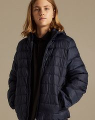 23D2-097 H&M Water-repellent Insulated Jacket - 10-12 tuổi