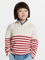 23D2-063 H&M Half-zip Sweater - 2-4 tuổi