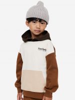 23D2-058 H&M Printed Hoodie - Áo Khoác - Áo lạnh - Áo len bé trai