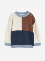 23D2-049 H&M Cotton Sweater - Áo thun bé trai