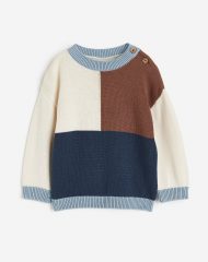 23D2-049 H&M Cotton Sweater - Áo thun bé trai