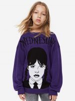 24L1-086 H&M Jacquard-knit Sweater - 12-14 tuổi