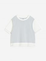 24L1-036 H&M Oversized Double-layer T-shirt - Áo thun bé trai