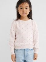 22Y2-016 H&M Textured-knit Sweater - Áo khoác - Áo lạnh - Áo len bé gái