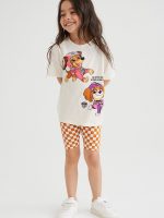 22S1-055 H&M 2-piece Printed Set - Đồ bộ cho bé gái