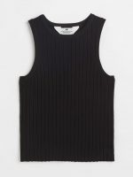 22M2-039 H&M Rib-knit Top - Từ 14 tuổi trở lên