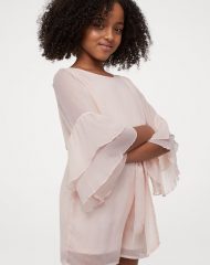 21L1-032 H&M Chiffon Romper - Đồ bộ cho bé gái