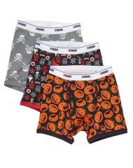 17D1-112 Gymboree HALLOWEEN BOXER BRIEF 3-PACKS - 4-6 tuổi