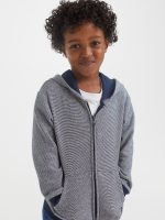 23N1-094 H&M Hooded Jacket - Áo Khoác - Áo lạnh - Áo len bé trai