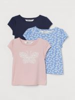 21A3-002 H&M 3-pack Jersey Tops - Category