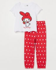 21L1-003 H&M COOLMAX® Collared Piqué Top - HÀNG GIẢM GIÁ