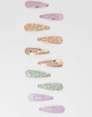21N3-067 H&M 10-pack Hair Clips - Từ 14 tuổi trở lên