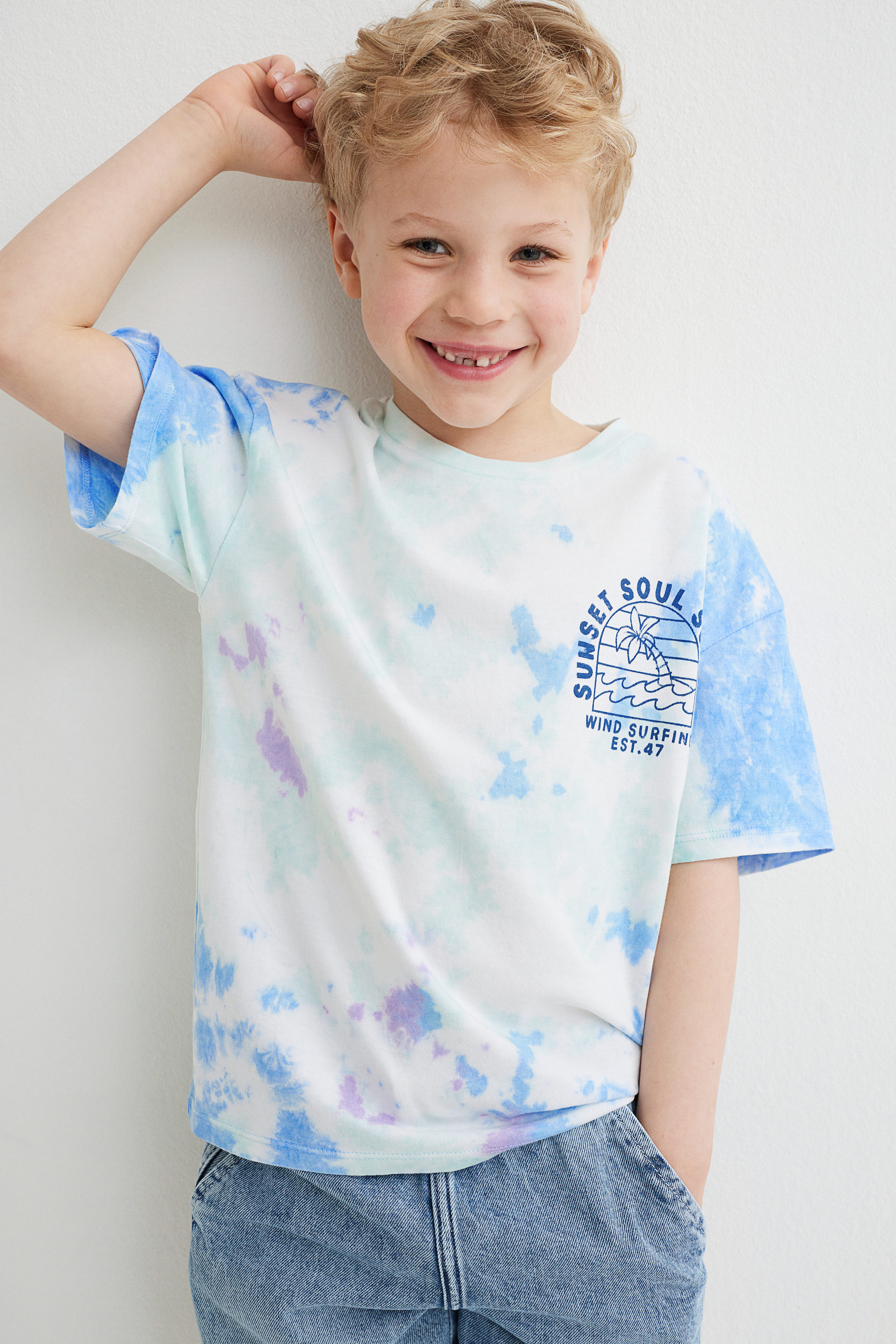 23G1-068 H&M Printed T-shirt - Category
