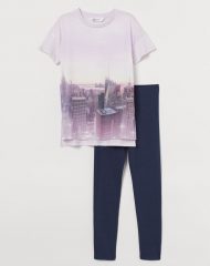 21M1-112 H&M 2-piece Printed Set - Album giảm giá 99k